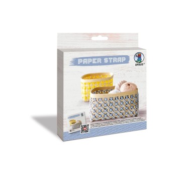 URSUS Papierstreifen/ Flechtpapier Kamihimo, 15mm x 15 m, hellblau URSUS Papierstreifen/ Flechtpapier Kamihimo, 15mm x 15 m, hellblau