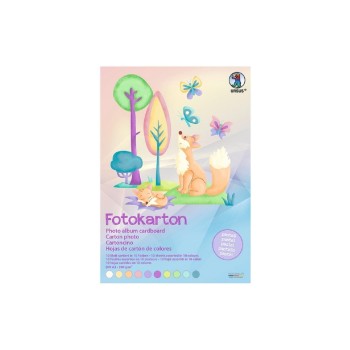 URSUS Fotokarton A3, 300 g/m², pastell, 10 Farben, 10 Blatt URSUS Fotokarton A3, 300 g/m², pastell, 10 Farben, 10 Blatt
