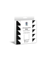 URSUS Faltblätter Origami Bacl & White, 80 g/m², 15x 15 cm
