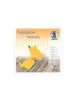 URSUS Dépliants intense uni 20 x 20 cm 100 feuilles jaune maïs