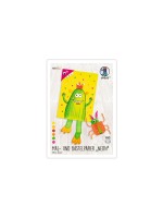 URSUS Papier de bricolage et papier à peindre Neon A4, 80 g/m², Multicolore