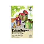 URSUS Feinwellpappe 300 g/m2, 10 Bogen, 23 x 33 cm, farbig sortiert