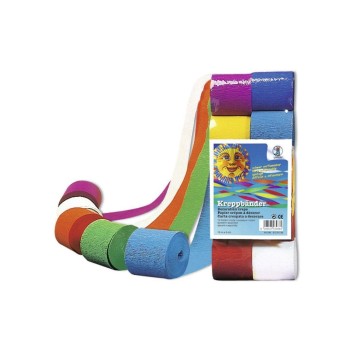 URSUS Kreppbänder 36 g/m2, 10 Rollen/Farben, schwer entflammbar URSUS Kreppbänder 36 g/m2, 10 Rollen/Farben, schwer entflammbar