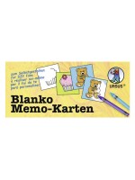 URSUS Blanko Memo Karten, 60 Stück, Grösse 6 x 6cm