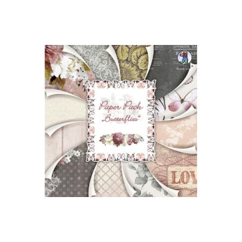URSUS Designpapier Butterflies, 24 Blatt, 12 Motive, 30.5 x 30.5 cm URSUS Designpapier Butterflies, 24 Blatt, 12 Motive, 30.5 x 30.5 cm