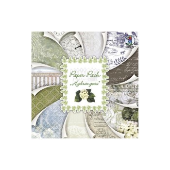 URSUS Designpapier Hydrangeas, 24 Blatt, 12 Motive, 30.5 x 30.5 cm URSUS Designpapier Hydrangeas, 24 Blatt, 12 Motive, 30.5 x 30.5 cm
