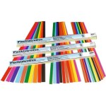 URSUS Papier de bricolage Bandes de tresses 1 x 50 cm, 200 pièces, Multicolore