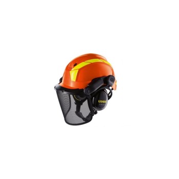 UVEX Schutzhelm pheos, orange with Lüftungen UVEX Schutzhelm pheos, orange with Lüftungen