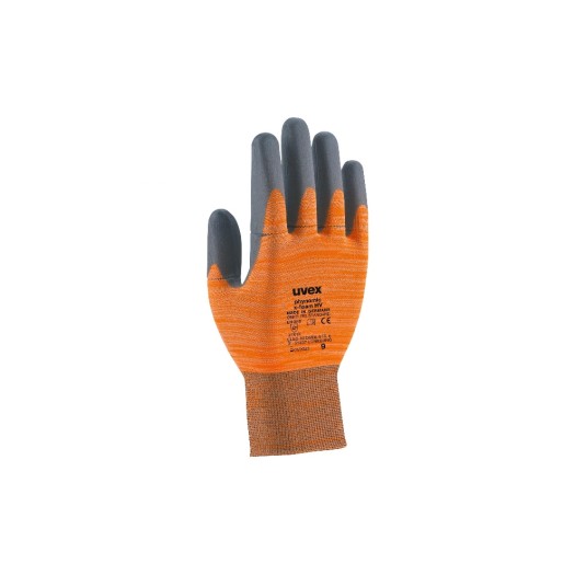uvex Gant de protection Phynomic x-foam, 10 paires, Taille: 6, Orange