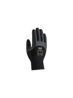 uvex Gant de protection Thermo Plus, 10 paire, 7, Noir, 10 Paire/s