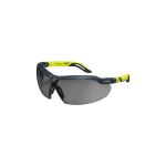 Uvex Schutzbrille i-5 9183, anthrazit / lime, Scheibe: grau
