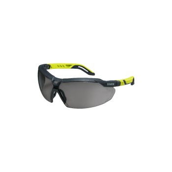 Uvex Schutzbrille i-5 9183, anthrazit / lime, Scheibe: grey