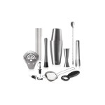 Vacuvin Kits à cocktail Set à cocktail 14 pièces 0.7 l, Acier inoxydable