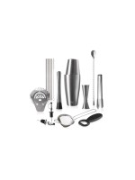Vacuvin Kits à cocktail Set à cocktail 14 pièces 0.7 l, Acier inoxydable
