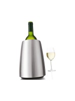 Vacu Vin Active Wine Cooler Elegant Inox, Aktivkühler ohne Eis
