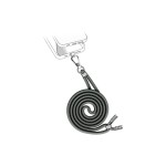 Valenta Chaîne universelle pour téléphone portable Gris