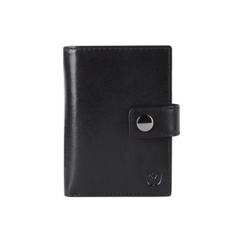 Valenta CardWallet Leather MS Luxe Black, MagSafe, Luxe Black Valenta CardWallet Leather MS Luxe Black, MagSafe, Luxe Black