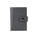 Valenta CardWallet Leather MagSafe Luxe Grey