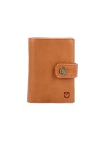 VALENTA Card Wallet Leather MagSafe, Luxe Tan