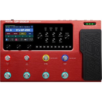 Valeton GP-200R, Multieffektprozessor mit Valeton GP-200R, Multieffektprozessor mit