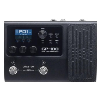 Valeton GP-100 Processeur multi-effets pour guitare et basse Valeton GP-100 Processeur multi-effets pour guitare et basse