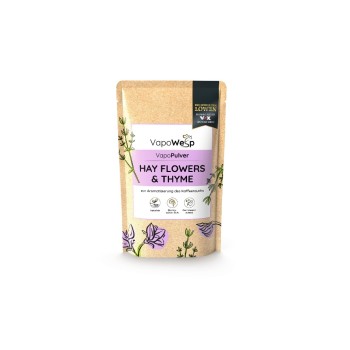 VapoWesp Ersatzkräuter Heublumen Thymian, 100g, Nachfüllpackung, Aromakräuter VapoWesp Ersatzkräuter Heublumen Thymian, 100g, Nachfüllpackung, Aromakräuter