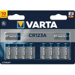 Varta Pile CR123A 10 pièces