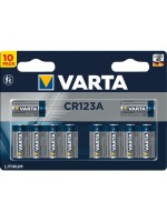 VARTA Lithium Batterie CR123A, 10er Blister