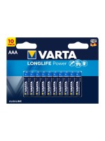 VARTA Longlife Power AAA, 1.5V, 10Stk, vergl. Typ LR03, MICRO, AM4, KA3, AAA