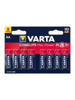 VARTA Longlife Max Power AA, 1.5V, 8Stk, vergl. Typ LR06, MIGNON, AM3, AA