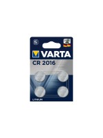 VARTA Knopfzelle CR2016, 3V, 4er Blister, vergl. Typ 6016,