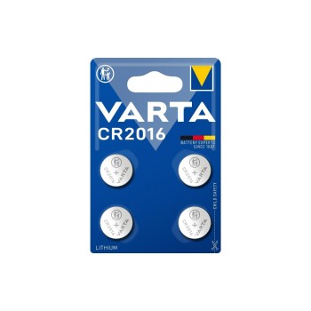 Varta Pile bouton CR2016 4 Pièce/s Varta Pile bouton CR2016 4 Pièce/s