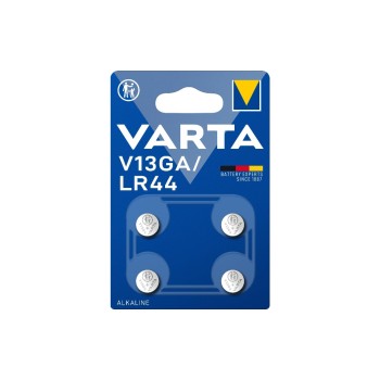 Varta Pile bouton V13GA / LR44 4 Pièce/s Varta Pile bouton V13GA / LR44 4 Pièce/s