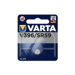 Varta Knopfzellen, Uhrenbatterie, 1,55 Volt, 1 Stück, V396/SR59