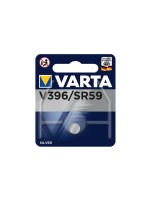 Varta Knopfzellen, Uhrenbatterie, 1,55 Volt, 1 Stück, V396/SR59