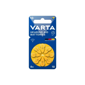 Varta Pile pour Appareils auditif 10 8 Pièce/s Varta Pile pour Appareils auditif 10 8 Pièce/s