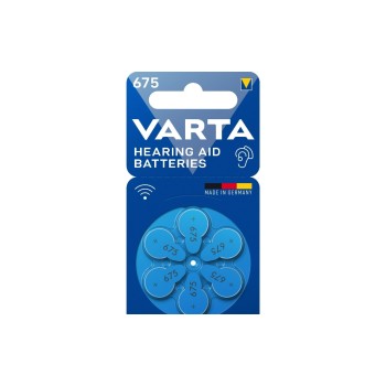 Varta Pile pour Appareils auditif 675 6 Pièce/s Varta Pile pour Appareils auditif 675 6 Pièce/s