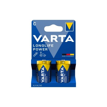 VARTA Longlife Power C, 1.5V, 2Stk, vergl. Typ C, LR14, AM2, E93, Baby, 14A VARTA Longlife Power C, 1.5V, 2Stk, vergl. Typ C, LR14, AM2, E93, Baby, 14A