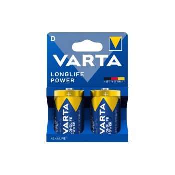 VARTA Longlife Power D, 1.5V, 2Stk, verlg. Typ LR20, D, AM1, E95, Mono VARTA Longlife Power D, 1.5V, 2Stk, verlg. Typ LR20, D, AM1, E95, Mono