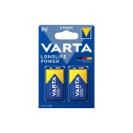 VARTA Longlife Power 9V, 2 Stk, 6LP3146