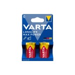 VARTA Batterie Longlife Max Power C, 2Stk, 2 Stück, Blister Verpackung, 1.5V