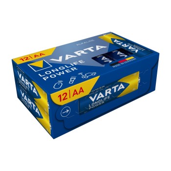 Varta Pile Longlife Power AA , 12 Pièce/s Varta Pile Longlife Power AA , 12 Pièce/s