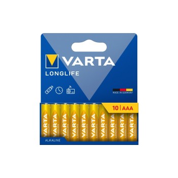 Varta Pile Longlife AAA , 10 Pièce/s Varta Pile Longlife AAA , 10 Pièce/s