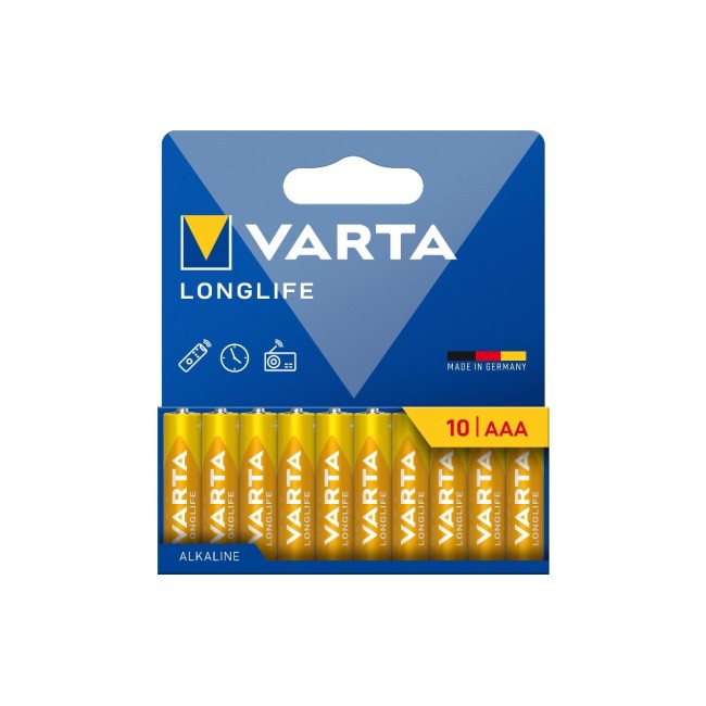Varta Pile Longlife AAA , 10 Pièce/s Varta Pile Longlife AAA , 10 Pièce/s