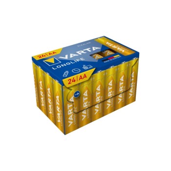 Varta Pile Longlife AA CUBE24 , 24 Pièce/s Varta Pile Longlife AA CUBE24 , 24 Pièce/s