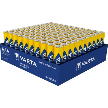 VARTA Longlife Power AAA, 1.5V, 100Stk, 100 Stück, Storagebox VARTA Longlife Power AAA, 1.5V, 100Stk, 100 Stück, Storagebox
