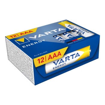 VARTA Energy AAA, 12 Stück, Cube Verpackung