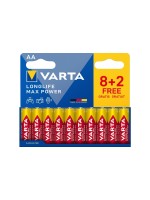 Varta Pile Longlife Max Power AA , 10 Pièce/s