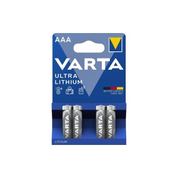 VARTA Lithium Batterie AAA, 1.5V, 4Stk, vergl. Typ LR03, MICRO, AM4, KA3, AAA VARTA Lithium Batterie AAA, 1.5V, 4Stk, vergl. Typ LR03, MICRO, AM4, KA3, AAA