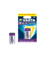 VARTA Lithium Batterie 9V Block, 1Stk, Kapazität 1200 mAh